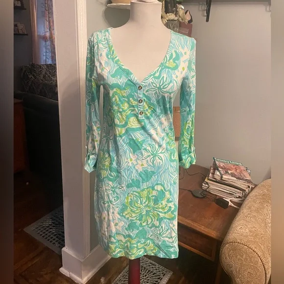 bright green bodycon dress Sardinia Dress main image 0